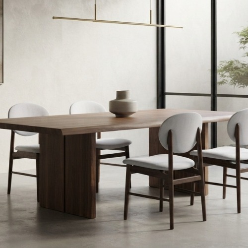 Silla Soho Carvalho Capucc. Tapiz Gris